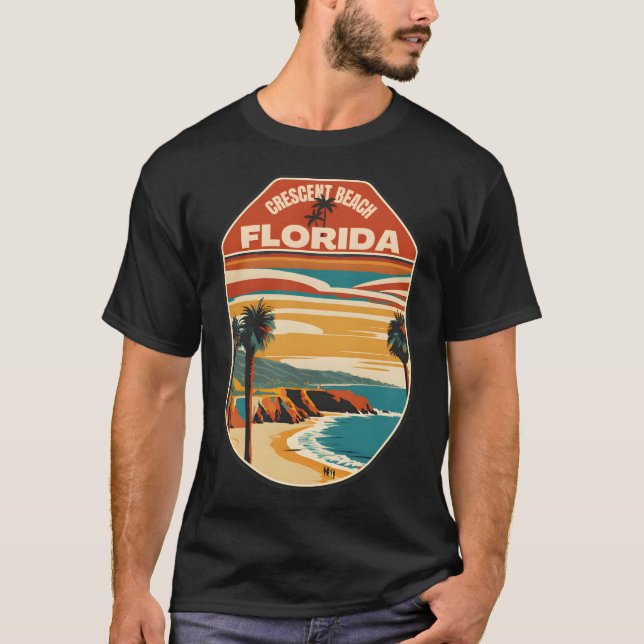 Camiseta Crescent Beach � Australia � la joya costera (Anverso)