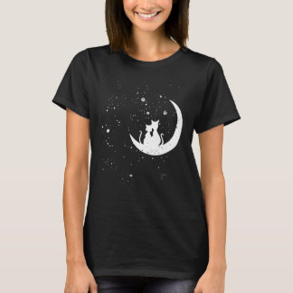Camiseta Crescent Moon Cats