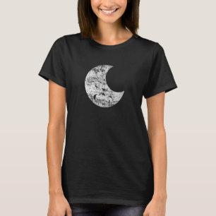 Camiseta Crescent Moon Distrescent Vintage look