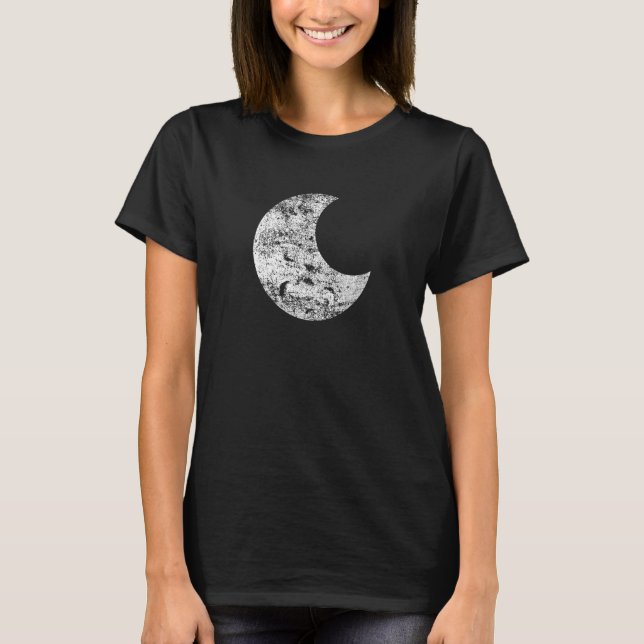 Camiseta Crescent Moon Distrescent Vintage look (Anverso)