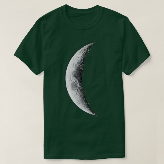 Camiseta Crescent Moon - Espacio Ultraterrestre Galaxia Ast (Diseño del anverso)