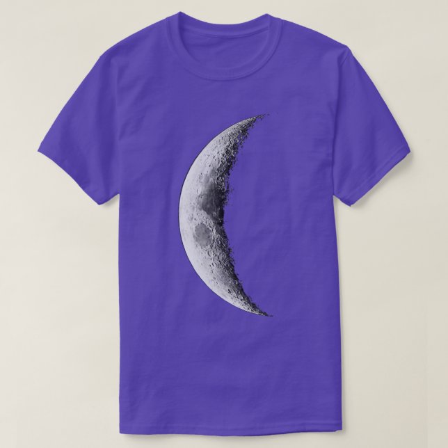 Camiseta Crescent Moon - Espacio Ultraterrestre Galaxia Ast (Diseño del anverso)