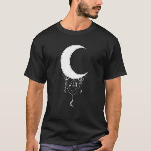 Camiseta Crescent Moon Gótico estético Soft Grunge Gótico W