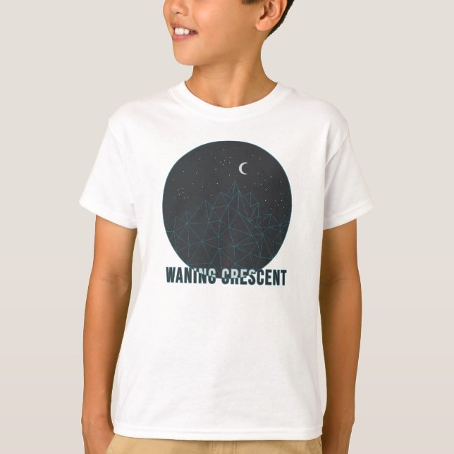 Camiseta Crescente menguante (Anverso)