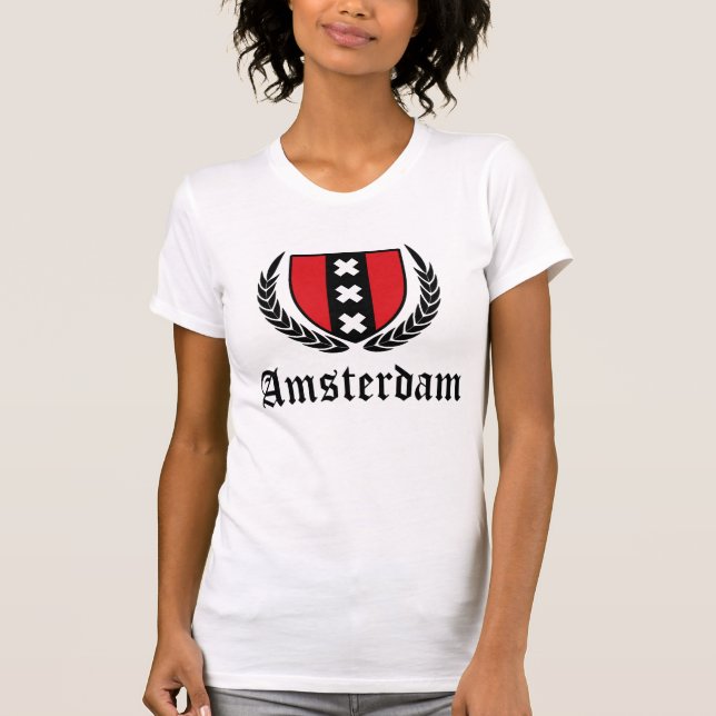 Camiseta Crest de Ámsterdam (Anverso)