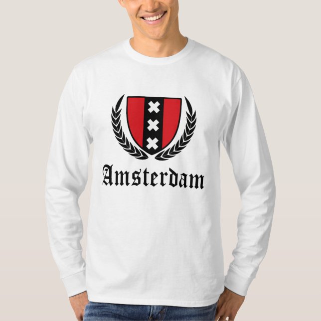 Camiseta Crest de Ámsterdam (Anverso)