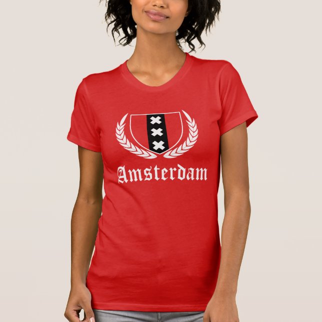 Camiseta Crest de Ámsterdam (Anverso)