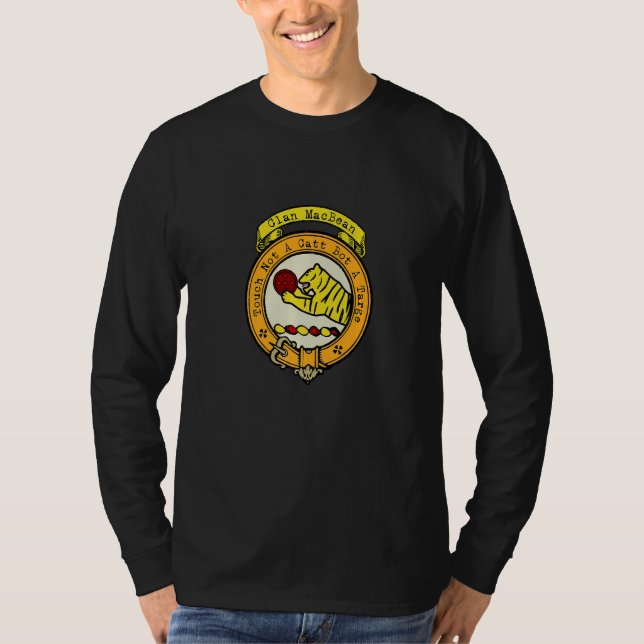 Camiseta Crest escocés del Clan MacBean   (Anverso)