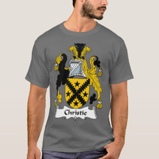 Camiseta Crest familiar Christie Coat of Arms Christie