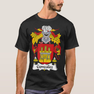 Camiseta Crest familiar Gonzalez Coat of Arms