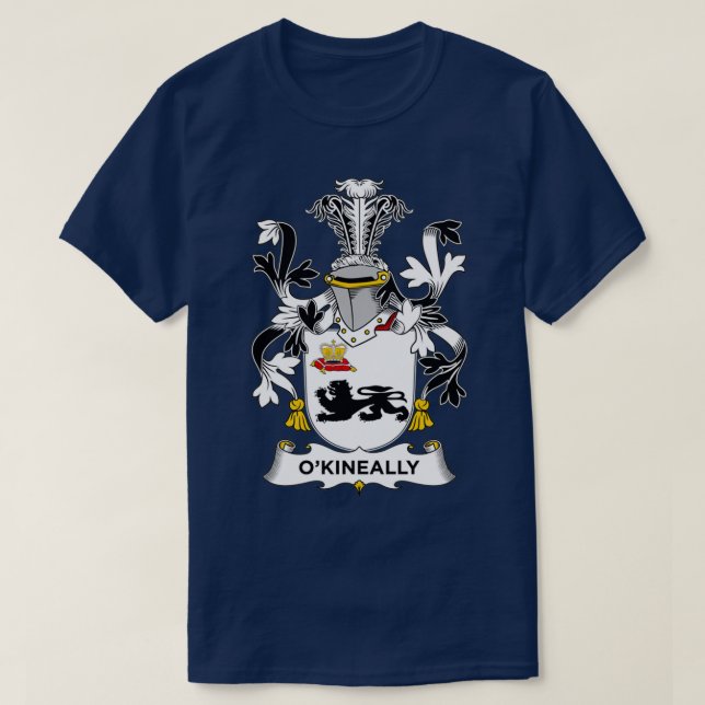 Camiseta Crest familiar OKineal Coat of Arms (Diseño del anverso)