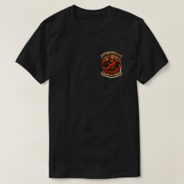 Camiseta Crest pocket de caza de Sasquatch cargado y listo
