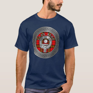 Camiseta Crest y Nudo del Tartán del Clan Kerr