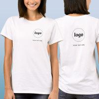 Crest y parte trasera simples de logotipo y texto 