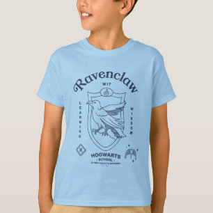 CAMISETA CRESTA DE SABIDURÍA Y APRENDIZAJE DE RAVENCLAW™
