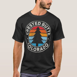 Camiseta Crested Butte Colorado CO Retro gráfico de época 7