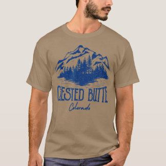 Camiseta Crested Butte Vintage Mountain Colorado