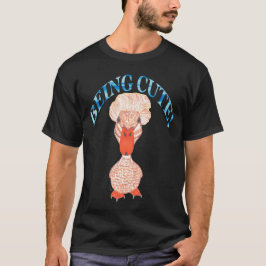 CAMISETA CRESTED DUCK BEING CUTE