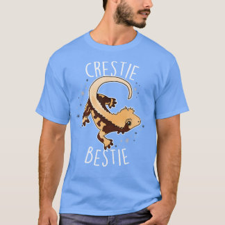 Camiseta Crested Gecko Lizard Reptile Crestie Bestie