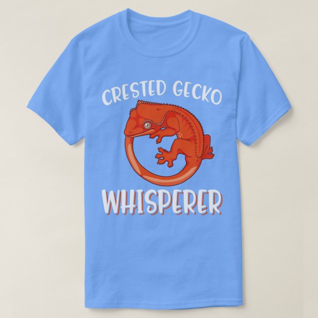 Camiseta Crested Gecko Whisperer (Diseño del anverso)