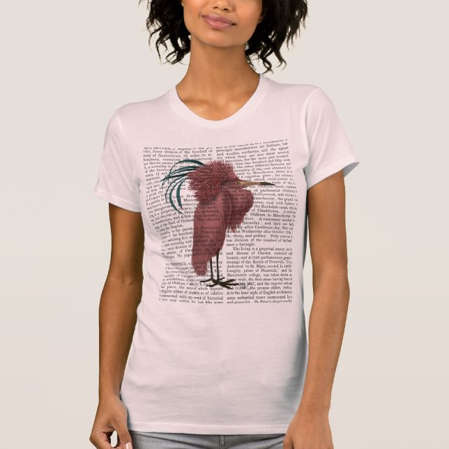Camiseta Crested Marsala Bird (Anverso)