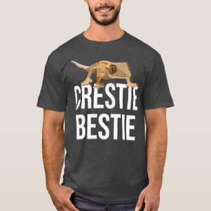 Camiseta Crestie Bestie Crested Gecko Reptile Lizard Mascot