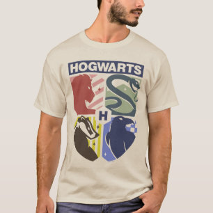 Camiseta Crestón Estampado Vintage HOGWARTS™