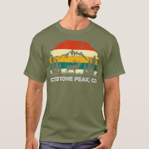 Camiseta Crestone Peak CO montaña naturaleza de senderismo