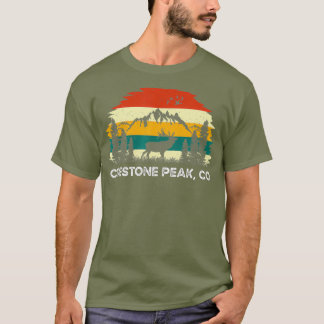 Camiseta Crestone Peak CO montaña naturaleza de senderismo 