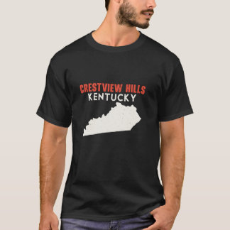 Camiseta Crestview Hills Kentucky USA State America Travel