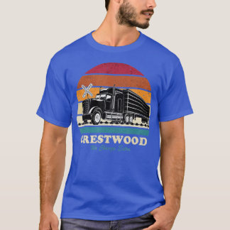 Camiseta Crestwood Kentucky KY Semi De Turismo Atrapado En