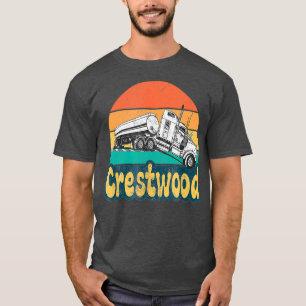 Camiseta Crestwood Kentucky KY Tourism Semi Stuck on