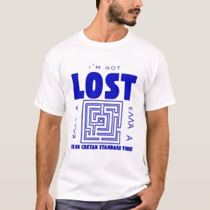 Camiseta Creta (Grecia) : No estoy perdido