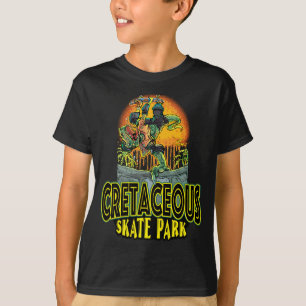 Camiseta Cretácico Parque Skateboard T Rex
