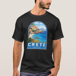 Camiseta Crete Grecia Viaje al arte
