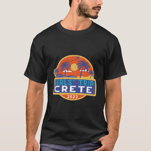 Camiseta Crete Trip 2023 Greek Islands Greece Heraklion (Anverso)