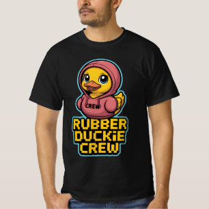 Camiseta Crew de duckie de caucho - Diseño coincidente de P