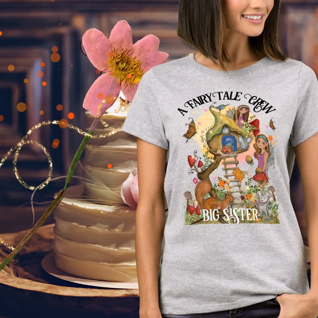 Camiseta Crew de hadas de otoño encantada (Enchanted Autumn Fairy Tale Crew T-Shirt)