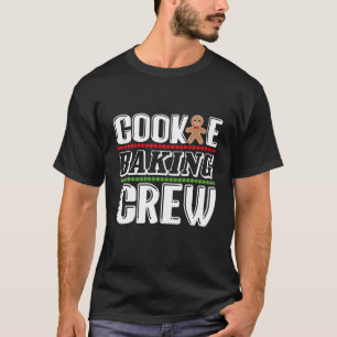 Camiseta Crew de horneado de galletas, tradición familiar