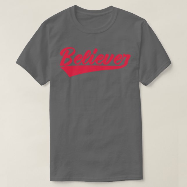 Camiseta creyente (Diseño del anverso)