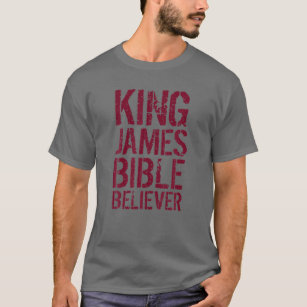 Camiseta Creyente de la Biblia del Rey James