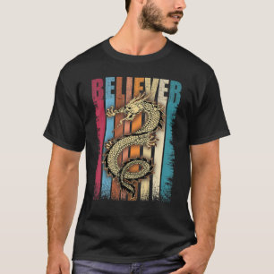 Camiseta Creyente Dragón Imagina Esto Para Los Fanáticos De