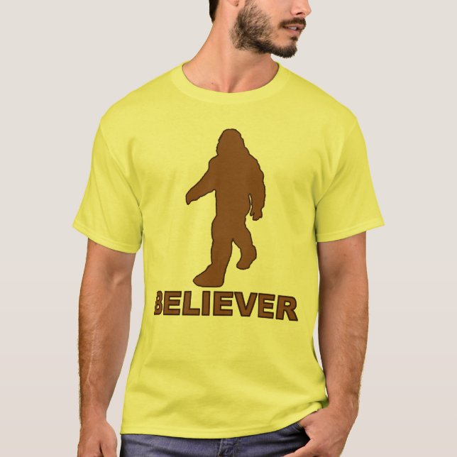 Camiseta Creyente grande 2 del pie (Anverso)