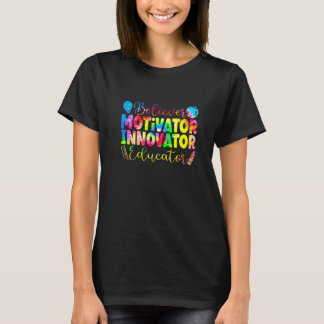 Camiseta Creyente Motivador Innovador Educador Profesor Cit