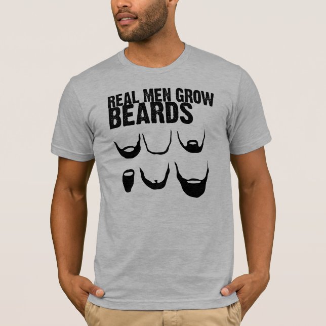 CAMISETA CREZCA LAS BARBAS (Anverso)
