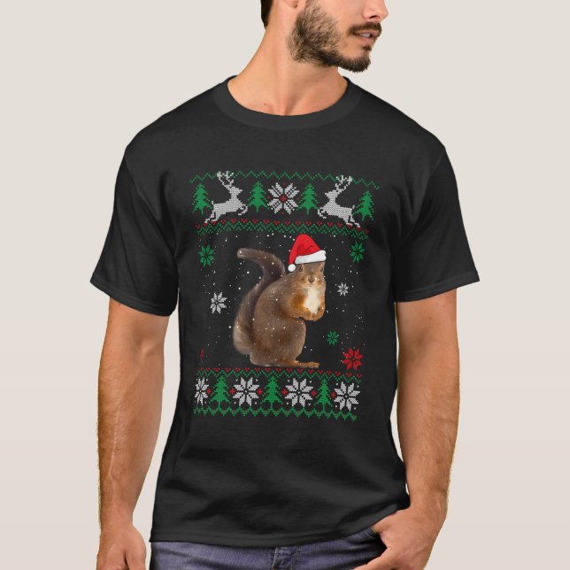 Camiseta Cría de ardilla fea (Anverso)
