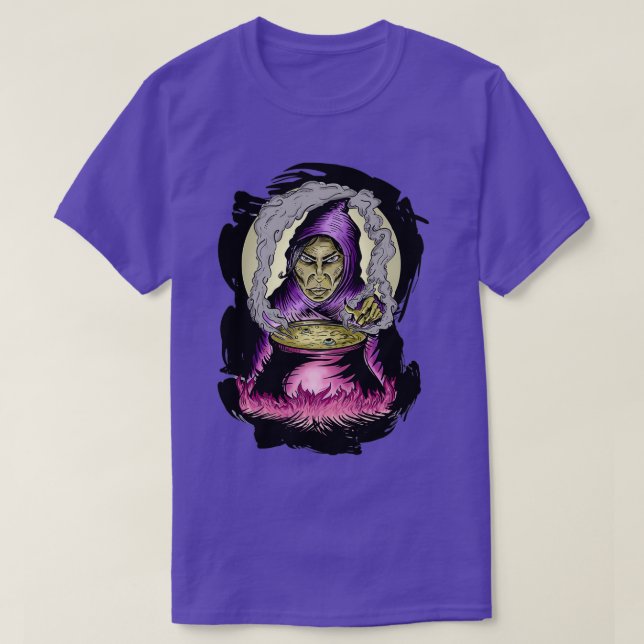 Camiseta Cría de brujas T (Diseño del anverso)