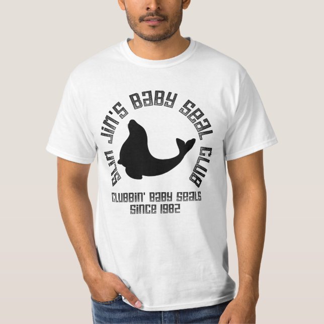 Camiseta Cría de foca Clubber (Anverso)