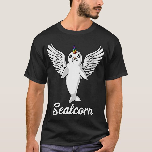 Camiseta Cría de foca común (Anverso)