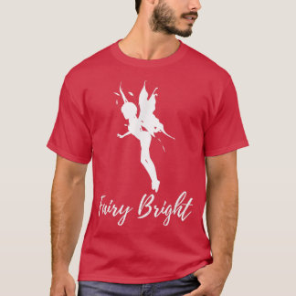 Camiseta Cría de hadas brillantes Cottagecore Fantasía Amor